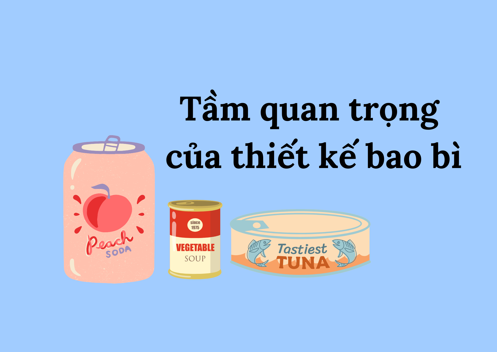 Tầm quan trọng của thiết kế bao bì sản phẩm