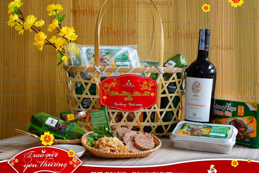 Thiết kế tem nhãn cho sản phẩm Tết