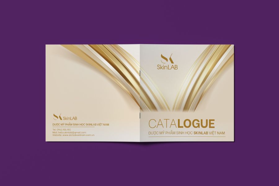 Màu sắc và hình ảnh giúp catalogue được thiết kế trực quan và thu hút người đọc