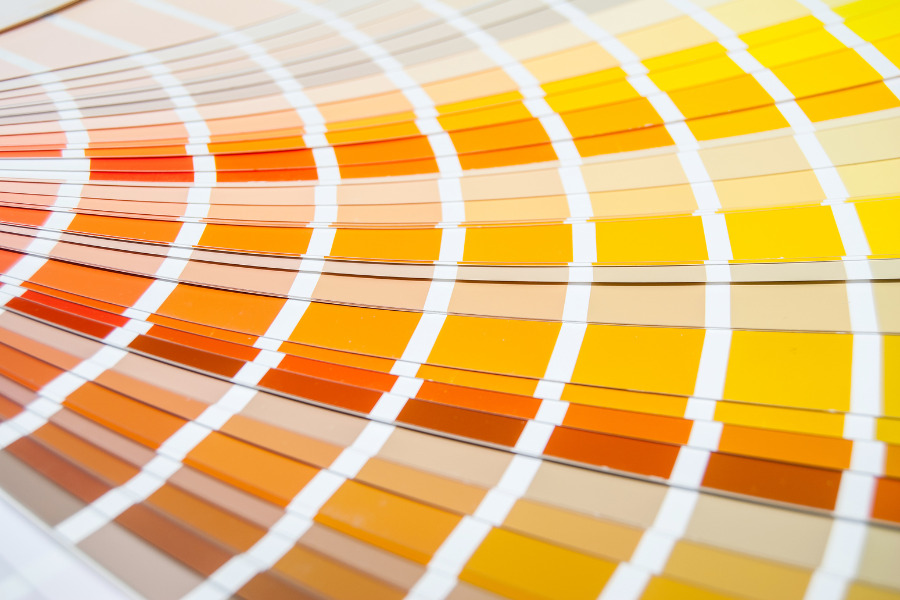 Mẫu catalogue đơn giản cho sản phẩm sơn